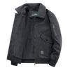 Men Qishki Qalin Fleece Iliq Kundalik Kurtka Erkaklar Palto Qo'zichoq Jun Moda Harbiy Shamol o'tkazmaydigan Kurtkalar