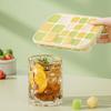 Silicone Ice Compartment Ice Cube Membrane Set Ice Box with Lid Food Grade Ice Maker Household Ice Moulds
