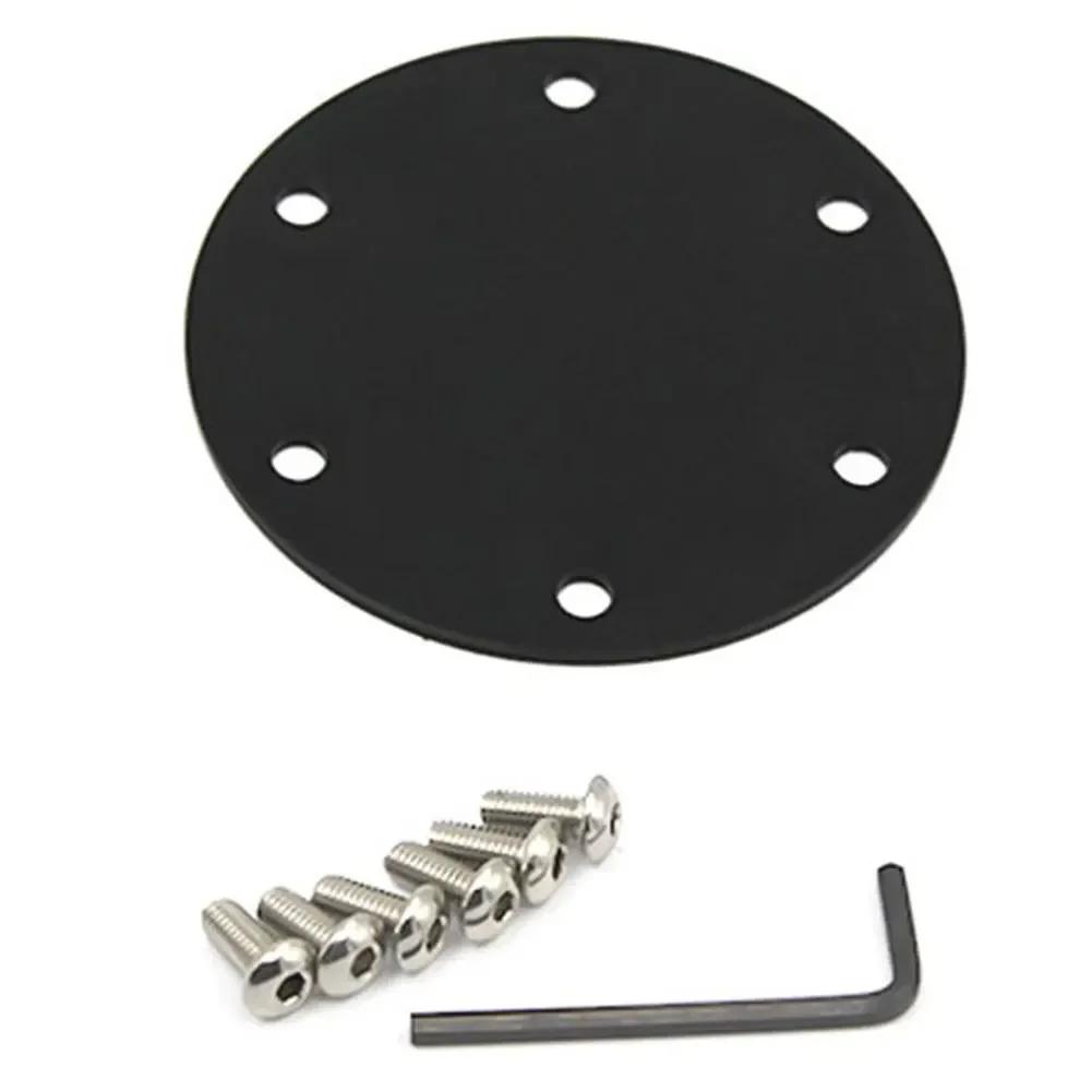Steering Wheel Horn Cover 3.35" X 0.06" X 3.35" 8.5cm X 0.5cm X 8.5cm Car Accessory Durable Easy To Use Hex Wrench Auto Parts