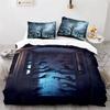 Luxury New 3D Print Horror Theme King Duvet Cover Zombie Hand Cover Microfiber Gothic Spooky Bedding Set Twin Queen