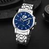 Men's Quartz Watch Classic Men's Business Watch Fashion Military Watch Analog Calendar Watch Casual Watch