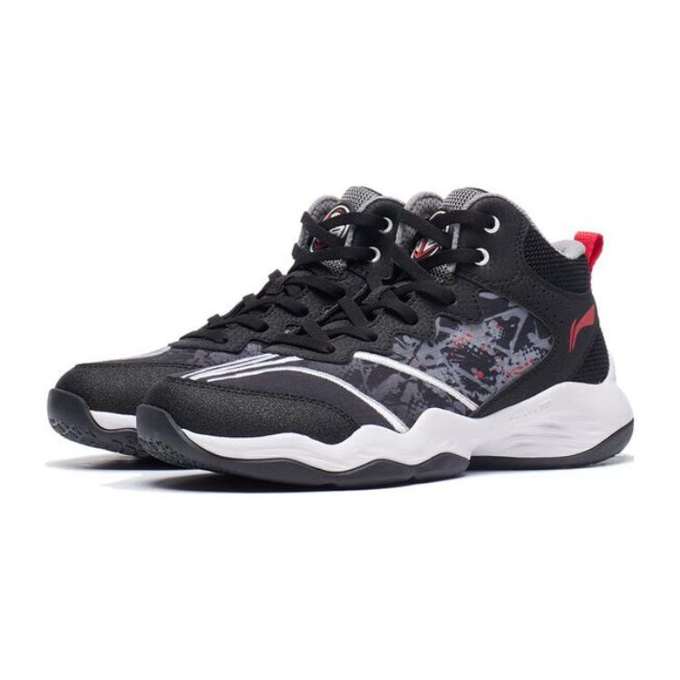 Баскетбольные кроссовки Li Ning Youth Breakthrough Cloud Technology Shock Absorbation Rebound Легкие нескользящие низкие кроссовки для баскетбола Детские баскетбольные кроссовки YKBT048-5