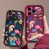 Ударопрочный чехол для телефона Для iPhone 17 Pro Max Мультяшная картина с отпуском Силиконовый чехол Для iPhone 16 Pro Max Чехол iPhone 15 14 13 12 11 16E Air