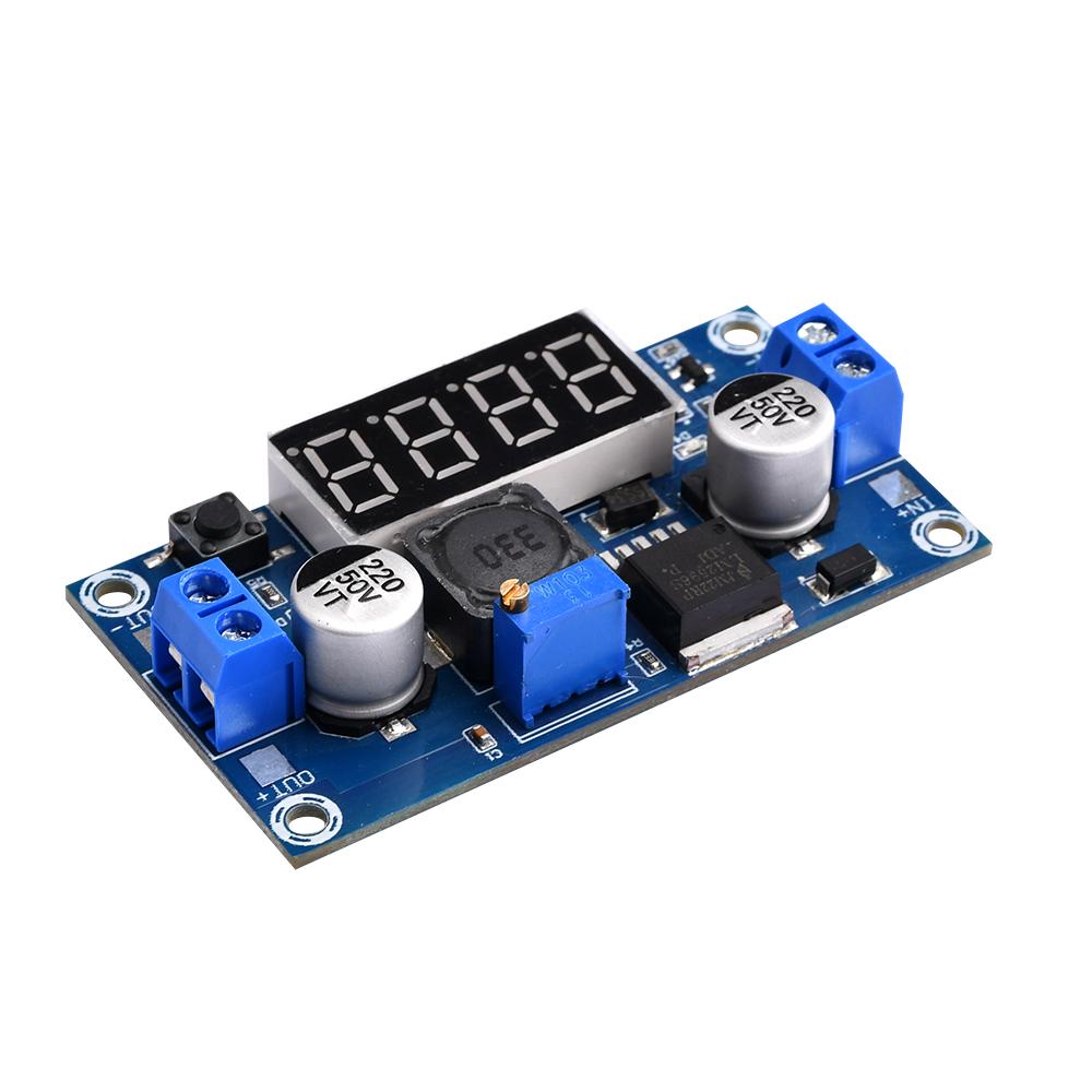 LM2596D DC-DC Регулируемый понижающий модуль питания Стабилизатор напряжения 3A DC 4-40V на DC 2-36V