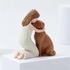 Love My Dog Figurines Statues, Dog Angel Friendship Remembrance Gifts, Sculpted Hand-Painted Figure