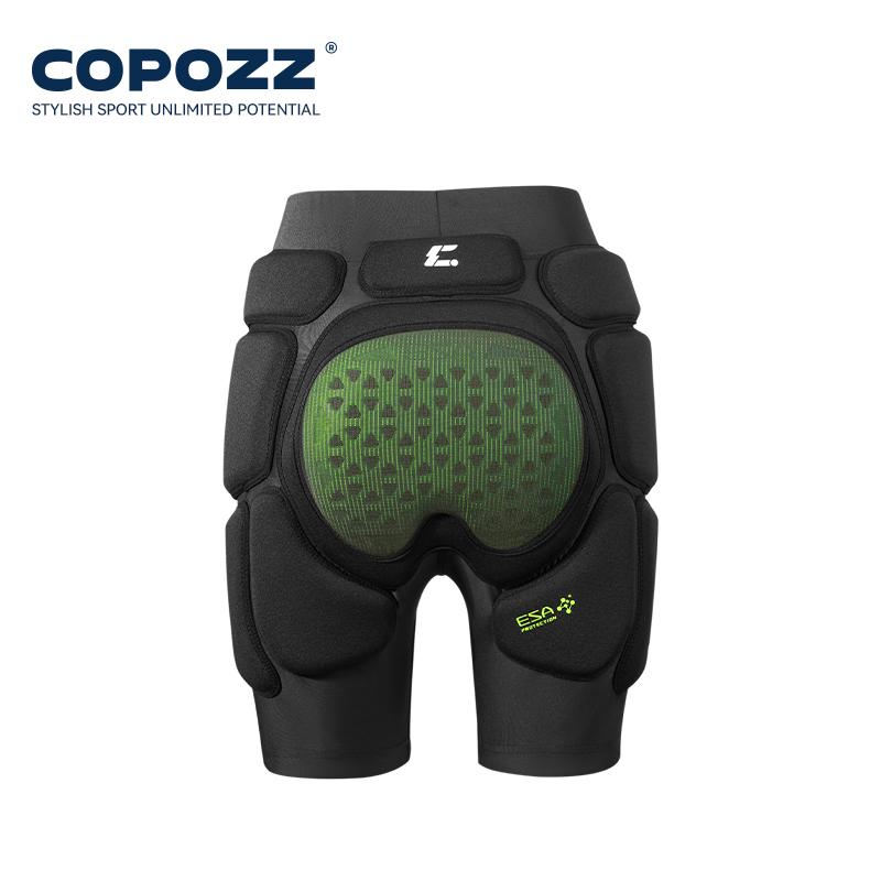 COPOZZ Sports Protective Gear Set Skateboard Adult ESA Sponge Thicken Impact-resistant Bicycle Women Men Ski Knee And Hip Pads