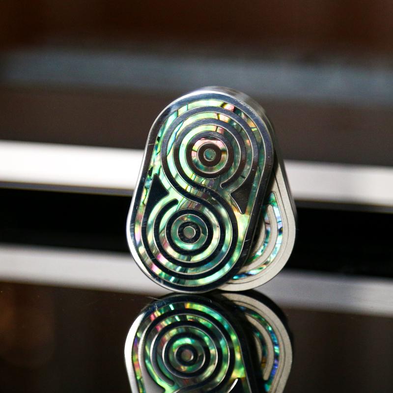 Игрушка-антистресс магнитный слайдер-толкатель «Ракушка» EDC спиннер покерные игрушки магнитные игрушки-непоседы