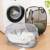 Foldable Laundry Basket - Bathroom Storage Bin, Dirty Clothes Hamper for Home