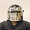 Barbate Helmet Barbate With Visor Helmet Medieval Steel Helmet With Inner Liner Best Gift For Him