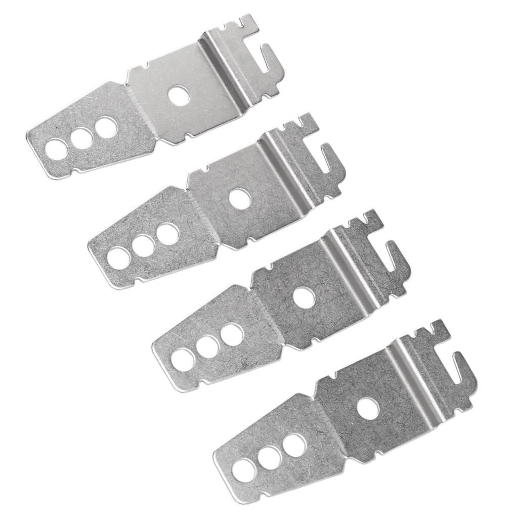 4 шт. Монтажный кронштейн для посудомоечной машины из нержавеющей стали с винтами для крепления посудомоечной машины под столешницей