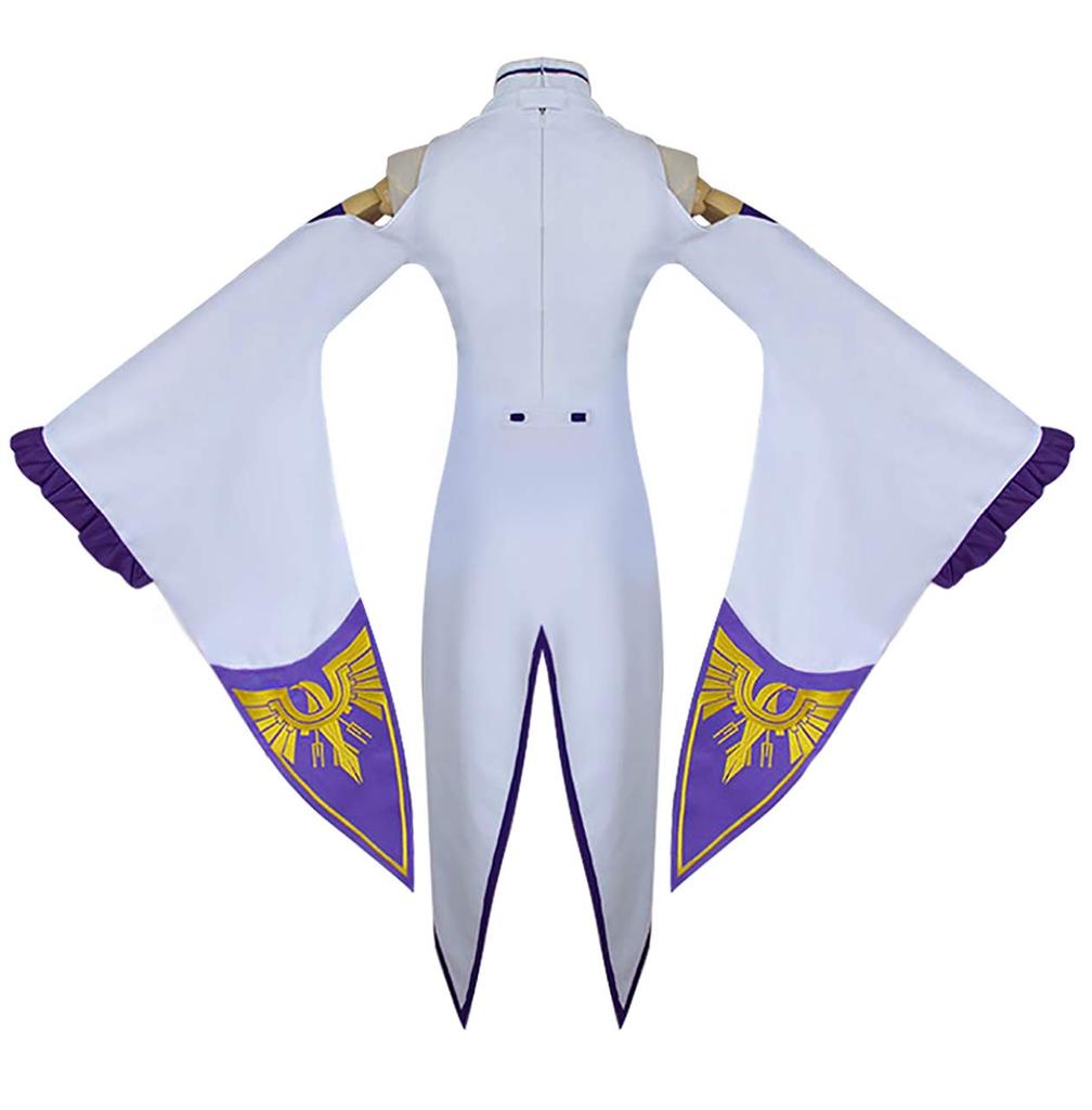 Жизнь в другом Эмилия Косплей Хэллоуин Эмилия Обычная одежда [молочное время] ReZERO - Начальный мир - ReZero (Эмилия, + Плащ, М)