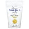 Omega-3 Fish Oil, Triple Strength, Lemon, 120 Softgels (1,400Mg Per Softgel)