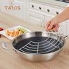 Stainless Steel Oil Draining Rack Pot Steamer Frying Tray Kitchen Cooking Tool Kitchen Tools