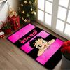 Betty Boop Carpet, Non-slip Office Chair Rug, Digital Print Home Area Rug, Unique Festival Decorations