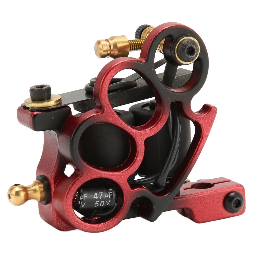 Tattoo Coil Machine Alloy 10 Wraps Liner Shader Lightweight Professional 5V Start Voltage Tattoo Machine