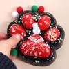 Super Large Christmas Cat Paw Squeeze Toys Kneading Cat Paw Pinch Toy Cartoon Fidget Toy  Children