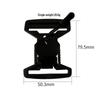 Plastic Magnetic Tactical Buckle for 2.0-5.1CM Belts and Backpacks