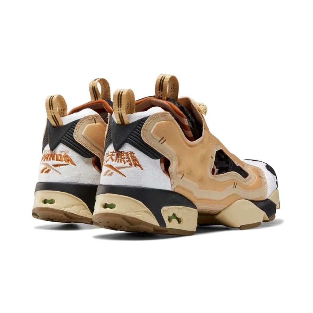 Кунг-фу Панда x Reebok InstaPump Fury Po Унисекс Кроссовки Коричневый Черный Белый GZ8632