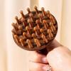 Multi-Functional Sandalwood Scalp Massage Comb Therapy Massage Comb Head Hair Comb Body Beautify Massage Care Comb