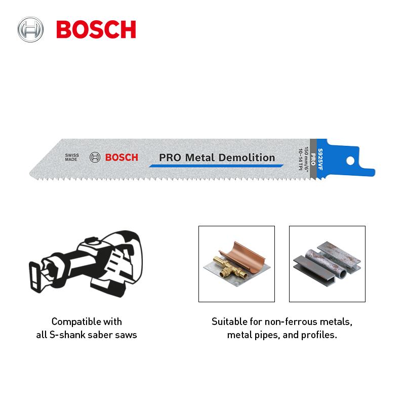 Bosch Saw Blades Pro Metal Demolition Reciprocating Saw Blades