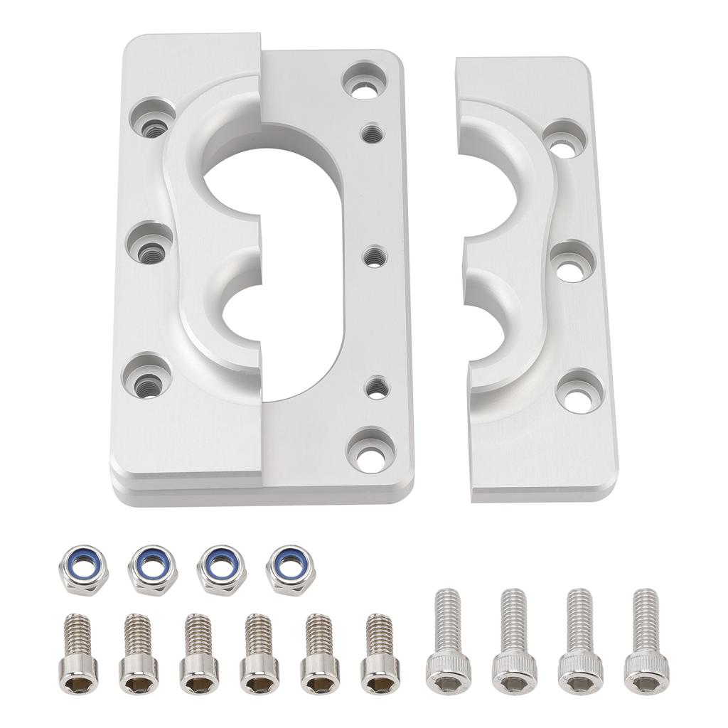 Aluminum Fire Wall Pass Through Raw Bracket For Holley Terminator X Max