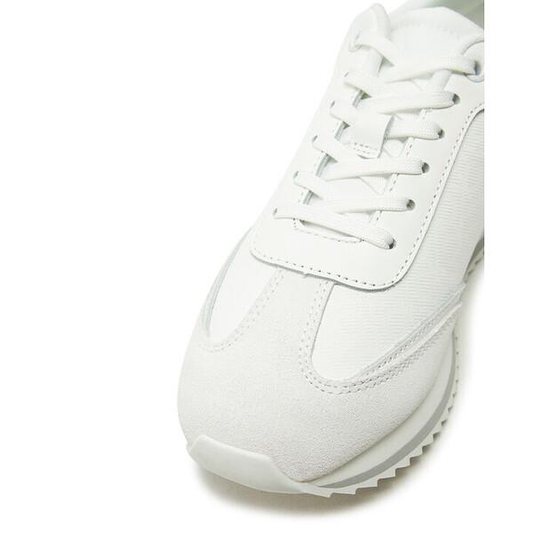 Calvin Klein Кроссовки Runner Lace Up - Mono Mix HW0HW02294 белый