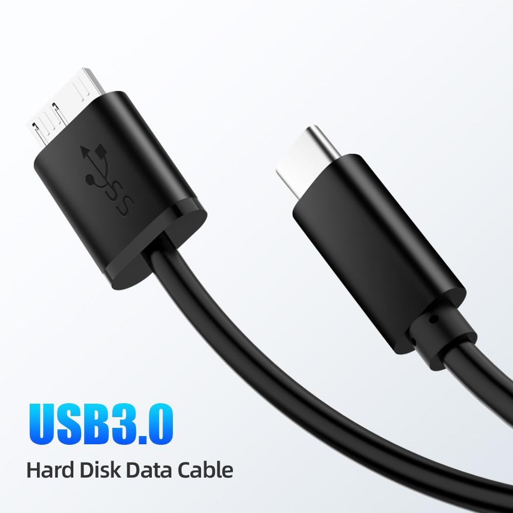 Кабель USB-C на Micro-B 3.0 для HD-устройств