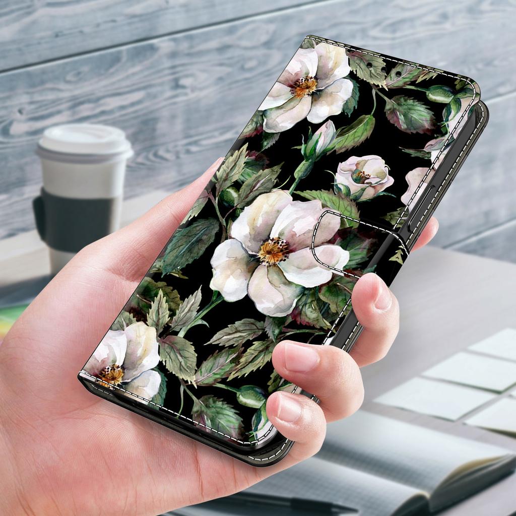 For Samsung Galaxy A57 5G Case Foldable Stand Wallet Pattern Printing PU Leather Flip Phone Cover