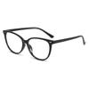 Ultra-light Black Frame Glasses for Women Without Makeup Artifact Tr90 Frame Anti-blue Light Goggles Men's Glasses Flat Mirror Retro
