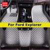 DOODRYER Custom Car Floor Mats For Ford Explorer Auto Carpets Foot Coche Accessorie