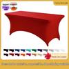Cross-Border Exclusive Polyester Elastic Tablecloth for Outdoor Parties, Weddings, and Banquets