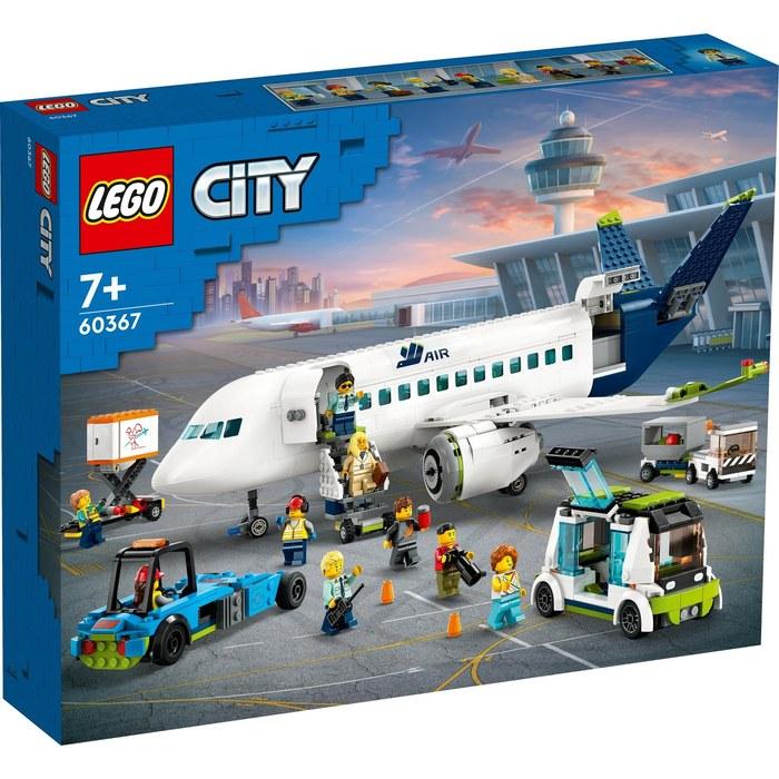 Пассажирский самолет LEGO City 60367 (многокрасочный)