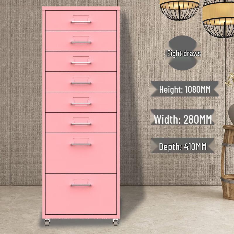 Mobile Under-Desk Metal Storage Cabinet