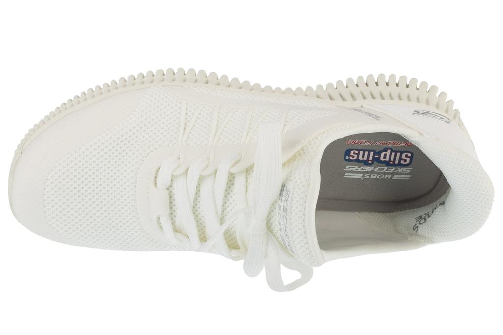 Skechers Слипоны: Bobs Geo Lite - Божественный темп, Женские белые кроссовки