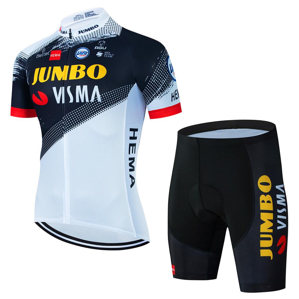 Short Sleeve Suit Summer Men's and Women's 2026 Summer Breathable Suit Cycling Suit Team Edition Mountain Road Cycling Suit