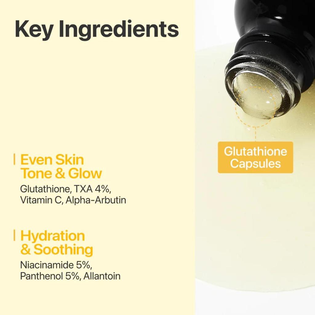 numbuzin No.5 Glutathione C Skincare Set Serum 30ml + Cream 50ml / EXP from 27.07