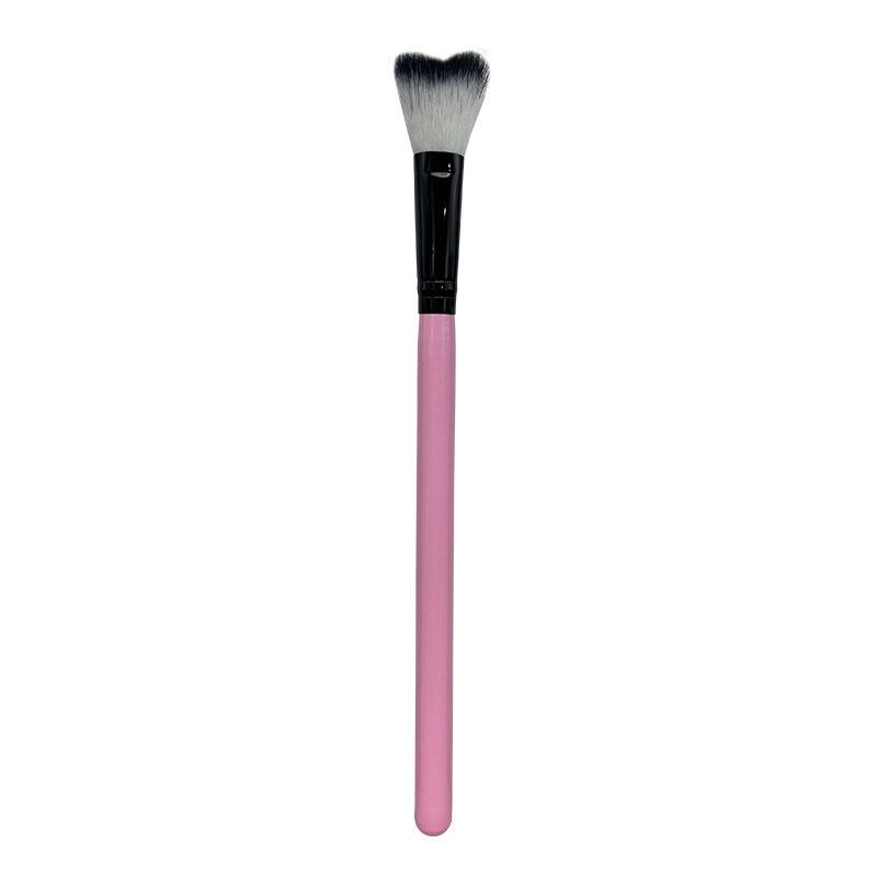 1 Pcs Lash Shampoo Curved Brush For Eyelash Extension Cleansing,Soft Makeup Removal Bath Swoop Brush Tools