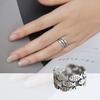 Fish Shape Women Open Ring Cute Adjustable Color Hypoallergenic Solid Metal Finger Ring