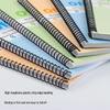 Блокнот на спирали с мягкой обложкой - A5/B5/A4 - Большой простой офисный ежедневник