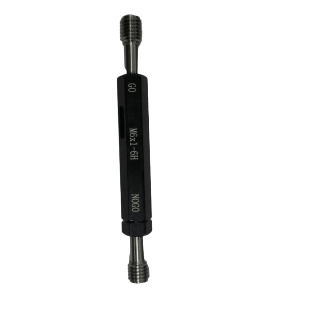 6H Tolerance Measurement Hand Tool Double Ends Steel Thread Gauge Metric Thread Measurement