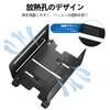 AGPTEK CPU Cart with Side Movable CPU Stand for Adjustable 10kg Weight Foot Heat Dissipation Dust PC Storage Extendable Steel with 4 Ideal for Offices