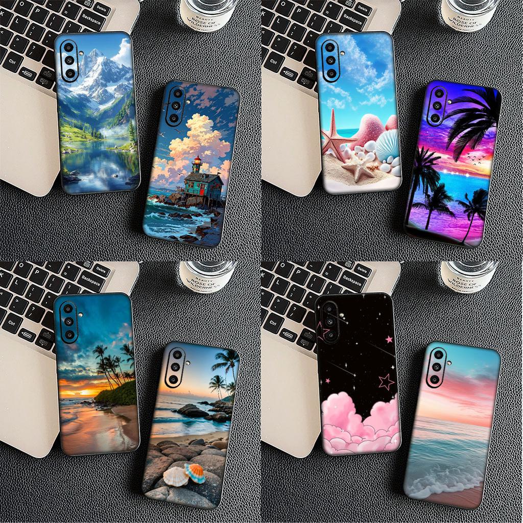 Cover Universe Mountain Sea Sky Beach Travel for Huawei P30 P20 Mate 20 10 Pro Lite Y7A Y8S Y7 Y9 Prime 2019 Phone Case