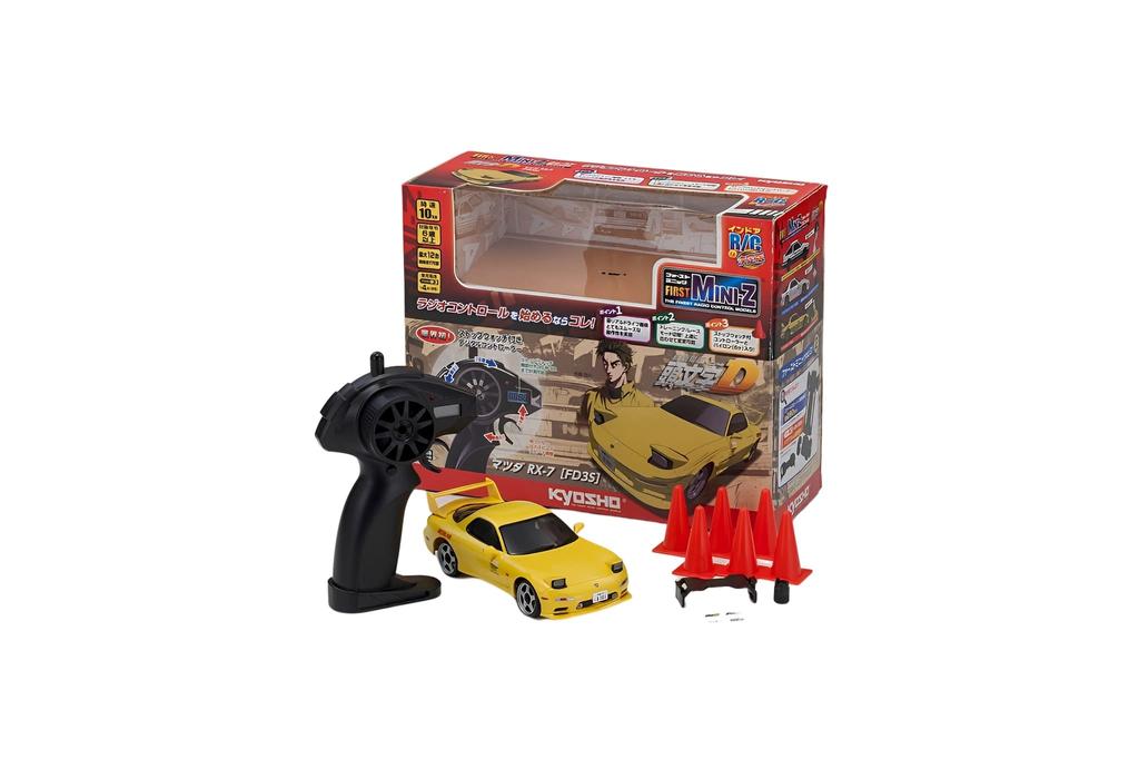 Kyosho Весы для яиц RC Первый Минутный Initial D Mazda Savanna RX7 FD3S 1/28