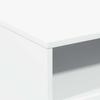 LED Coffee Table White 50 x 49 x 40 cm