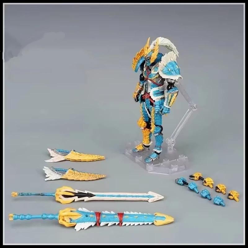 17СМ Фигурки Монстров из Monster Hunter Lioleus Zinogre, Сочлененные Фигурки Действия, Модель-конструктор Mecha, Настольное Украшение, Статуэтка, Игрушки, Коллекционный Подарок для Мальчика