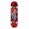 Skateboard Complete Skateboard Deck Bearing Wheels Adults Children Beginners Heavy Duty See Thing (No.7 Red)