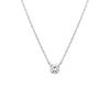 Diamond K10 White Gold Necklace 111736123206 [Yondo Sea] (WG) Women's
