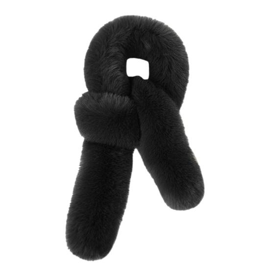 Women Scarf Thick Warm Comfortable Plush Shawl Versatile Bright Color Winter Shawl Scarf Versatile Cozy Shawl