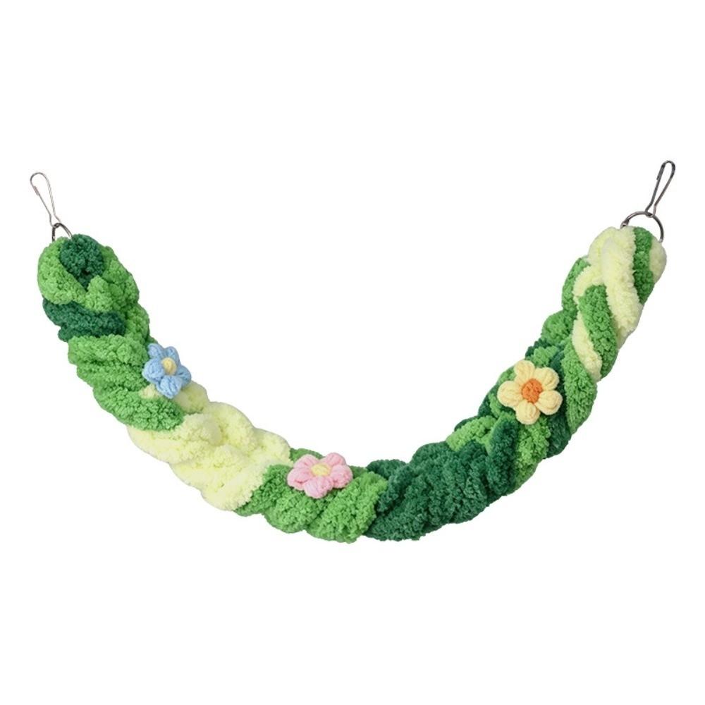 Wear-resistant Parrot Climbing Rope Bendable Hamster Hanging Swing Hamster Swing Toy Guinea Parrot