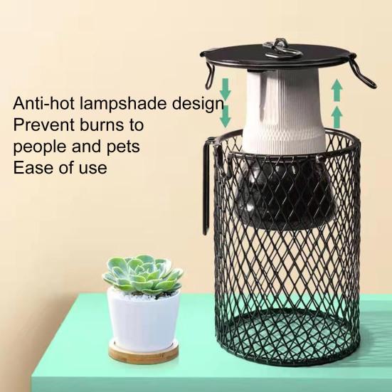 Декоративный обогреватель для рептилий с вилкой ЕС Great Pet Parrot Lamp